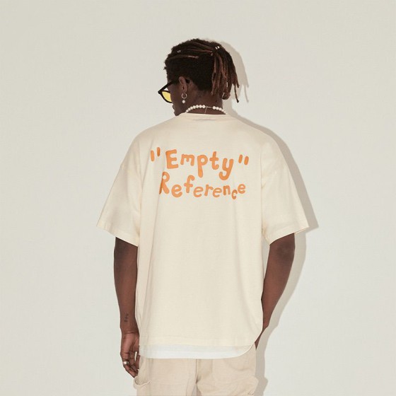 冰丝褶皱垂感圆领长袖T恤男宽松薄款高级感v领男装上衣